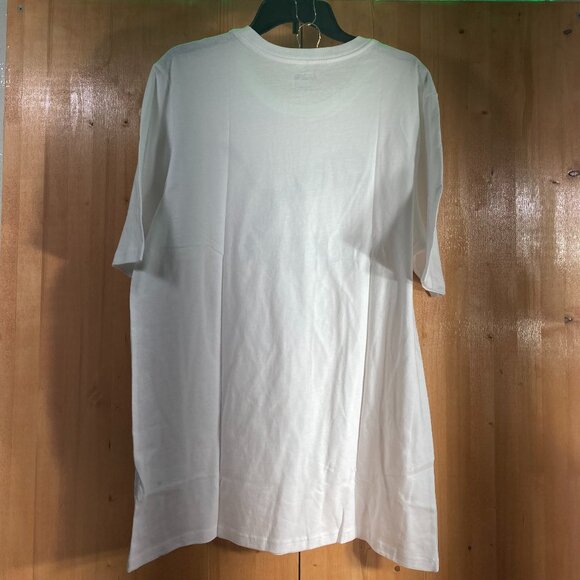 NEW! PUMA CLASSIC LT Large Tall Men's Men Graphic Print T-Shirt Tee Shirt White - Picture 4 of 7